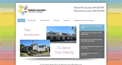 Desktop Screenshot of pediatricassociatespc.com